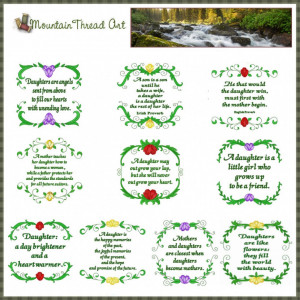 ... Quotes About Love: Different Quotes On Daughter In Simple Irish Leafs