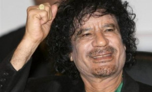 muammar gaddafi girlfriend