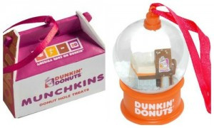 Dunkin Donuts ornaments 2013