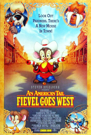 An American Tail: Fievel Goes West (1991) Official Movie Poster