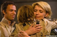 Borne, Teryl Rothery, and Amanda Tapping