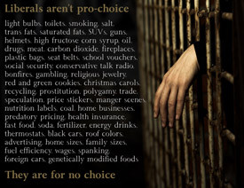 liberals are not pro choice