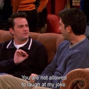 Ross and Chandler Friends tv show Funny quotes