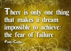 Don't fear failure