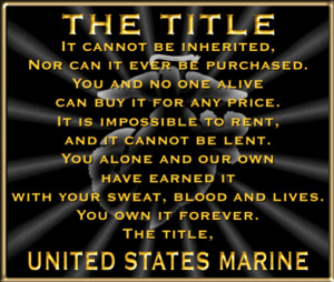 ... BIRTHDAY to the MARINE CORPS, and MANY, MANY MORE! SEMPER FIDELIS