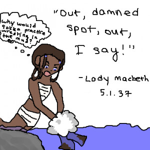 Katara Quotes Lady Macbeth by picklelova