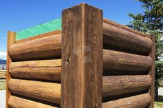 EverLog™ Concrete Log Siding Left Side: Chinkless -- Right Side ...