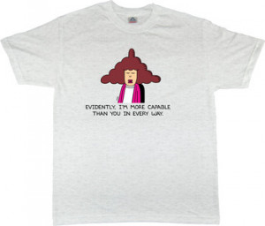 Alice Evidently More Capable Mind T-Shirt - The Official Dilbert Store