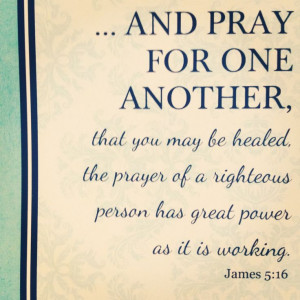 ... pray for one another. … Read More Here http://unveiledwife.com