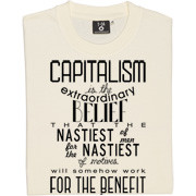 John Maynard Keynes Capitalism Quote T-Shirt. One of the world's most ...