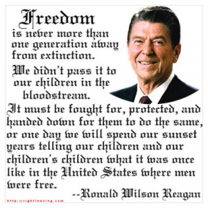 Ronald Reagan Framed Print