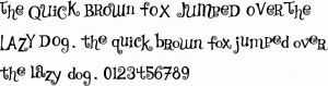 Curly Fonts