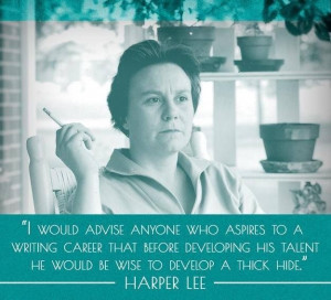 Harper Lee on a career in writing