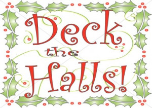 Deck the Halls Clipart