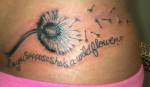 Do you suppose she's a wildflower Artist Nicole @ voodoux tattoux in ...