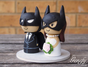 Batman Cake Topper Wedding cake topper batman