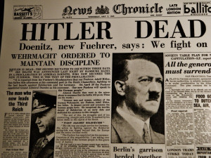 Hitler Dead Newspaper