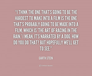 Garth Stein Quotes