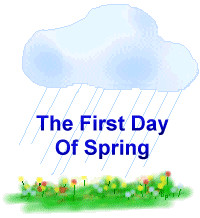 First Day of Spring Clip Art Free