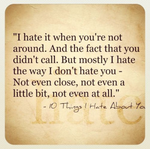 tumblr click for more quotes you can things i hate about you cute ...