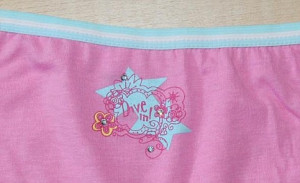 Disney selling girl panties with 