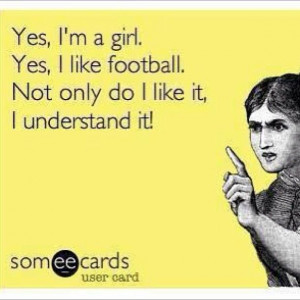 girls who love football quotes