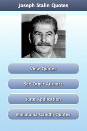 Joseph Stalin Picture Quotes 1 20447jpg