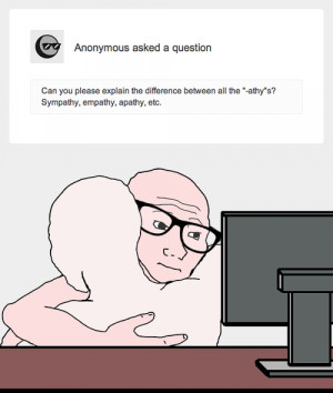 What’s up with “antipathy,” “apathy,” “empathy,” and ...