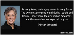 As many know, brain injury comes in many forms. The two most prevalent ...