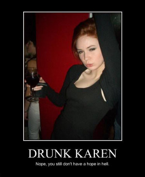 GettingShirty, Drunk Karen Gillan….