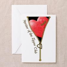Zipper Design 2 Greeting Cards (Pk of 20) for