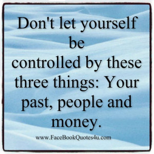 don't let yourself be ...