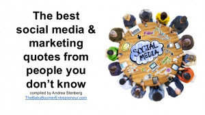 The best social media and marketing quotes