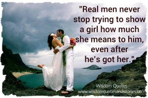 ... she means to him, even after he’s got her - Wisdom Quotes and