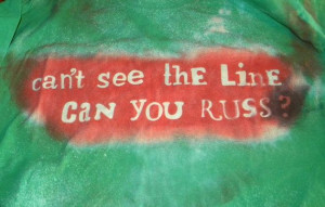 Christmas Vacation Funny Quote Painted Grungy Bleached Out Upcycled T ...