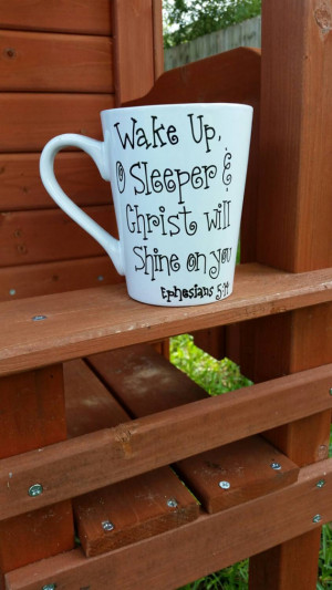 Bible Verse Coffee Mug, Scripture Coffee Mug, Cute Coffee Mug, Quote ...