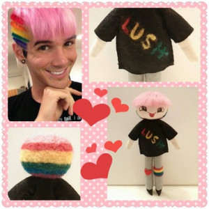 He is Matthew Lush A custom order from a sweetie who is a fans of him ...