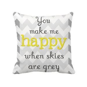 ... Stripe Decorative Inspirational Quotes Throw Pillow Cover Cushion Case