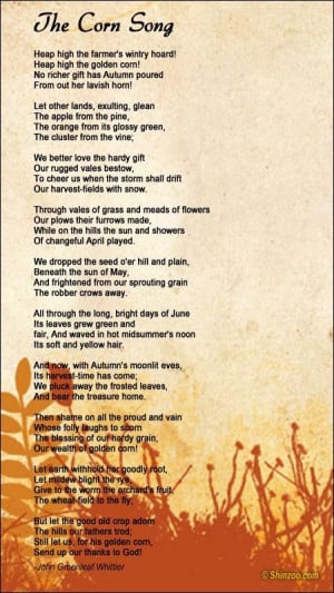 Thanksgiving poems 7