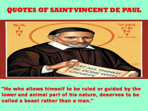 QUOTES OF SAINT VINCENT DE PAUL - 08-10-2012
