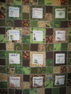 The quilt I made for them