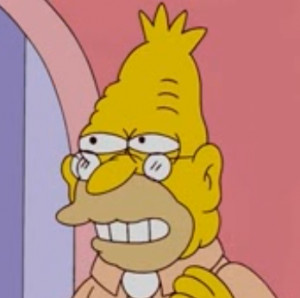 Grandpa Simpson Vampire