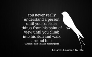 To Kill a Mockingbird Atticus Finch Quote