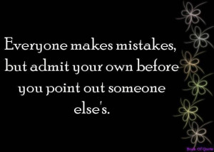 make mistakes