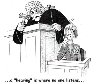 Courtroom Cartoon