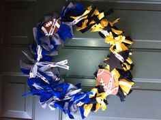... for Football season! Memphis Tigers and Vanderbilt Commodore's colors