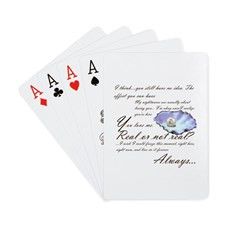 Hunger Games- Peeta Quotes Playing Cards for
