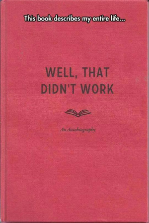 Book that describes my life