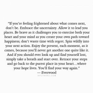 Needed this reassurance right now.. is creative inspiration for us ...