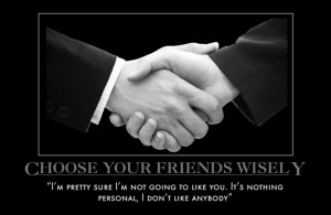 House Quote Motivational Poster Friends | eMedCert